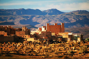 Kasbah im Atlasgebirge