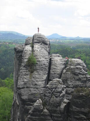 Moenchsberg im Elbsandsteingebirge