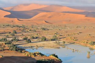 Blick auf Sossuvlei