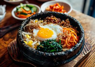 koreanisches Bibimbap 