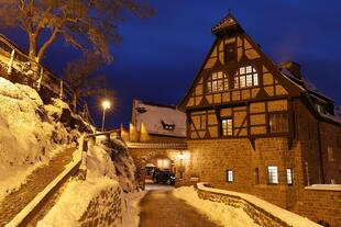 Wartburg im Winter