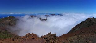 Kraterlandschaften im Caldera de Taburiente