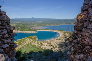 Blick über die Bucht von Pylos