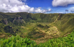 Caldeira auf Insel Faial