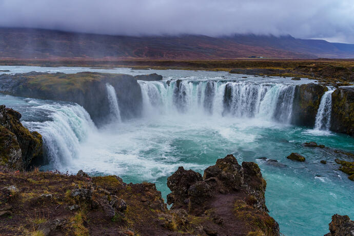 Godafoss Wasserfall