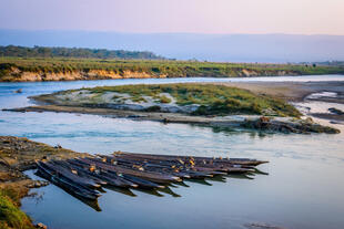 Landschaft im Chitwan Nationalpark