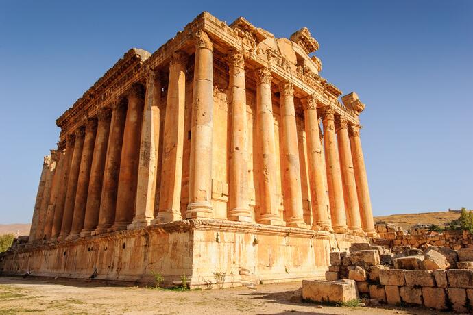 Bacchus-Tempel in Baalbek 