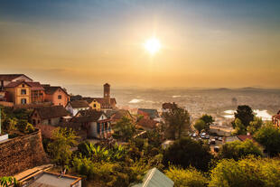 Blick auf Antananarivo