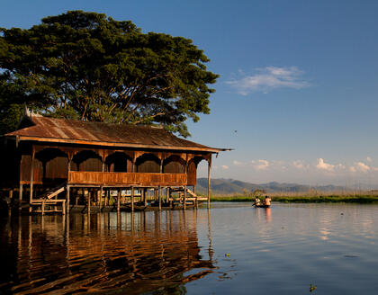 Blick auf den Inle See