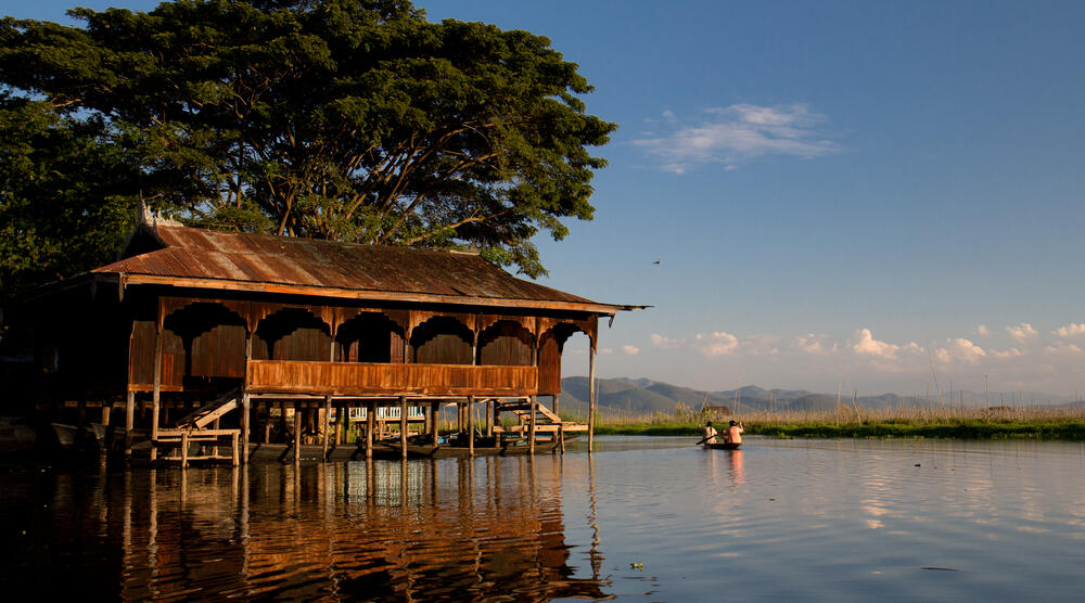 Blick auf den Inle See