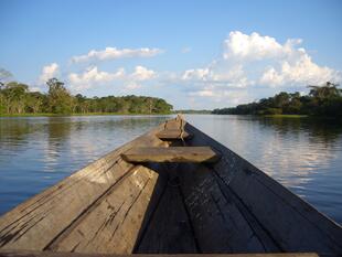 Kanutour im Amazonas