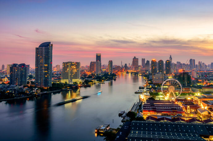 Bangkok bei Nacht