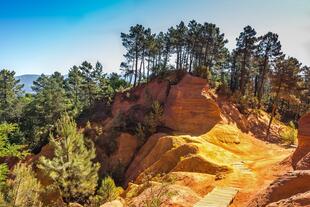 Die Ockerbrüche von Roussillon