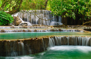 Kuang Si Wasserfall