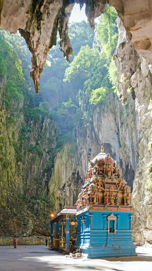 Schrein in den Batu Caves 