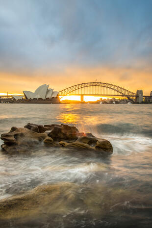 Harbour Bridge und Opera House 