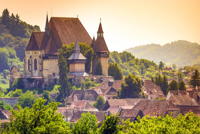 Kirchenburg in Biertan