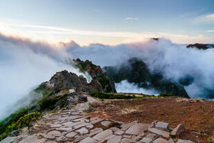 Weg zum Pico do Arieiro 