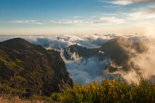 Dämmerung Pico do Arieiro