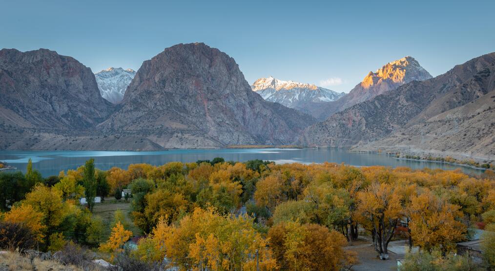 Iskanderkul See in Tadschikistan