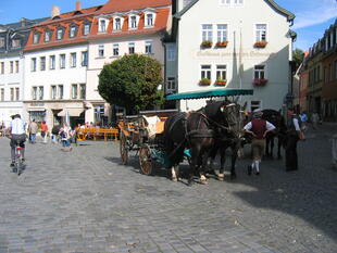 Kutschfahrt durch die Altstadt von Weimar 