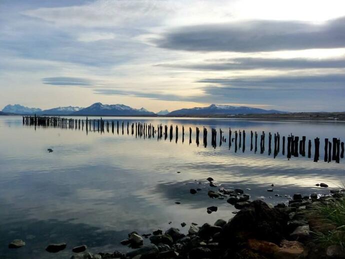 Aussicht von Puerto Natales