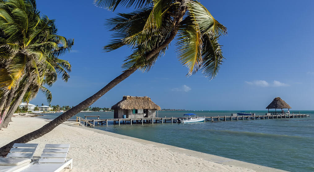 Strand in Belize