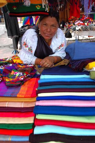 Indiomarkt in Otavalo