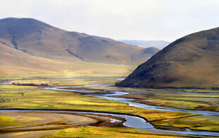 Landschaft von Karakorum