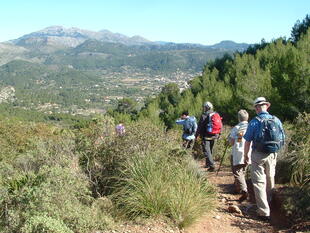 Wanderung oberhalb von Sant Elm 