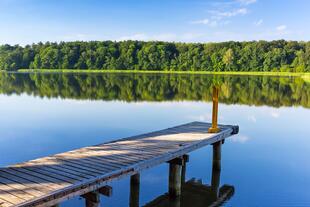 Auf der Masurischen Seenplatte