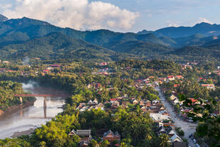 Blick über Luang Prabang