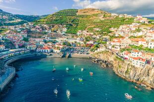 Panoramablick auf Câmara de Lobos