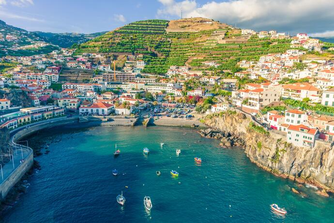 Panoramablick auf Câmara de Lobos