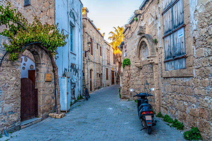 Strassenansicht in Nikosia