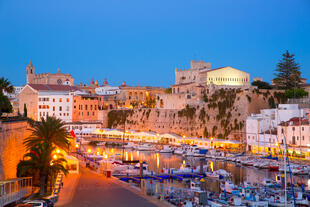 Ciutadella bei Nacht