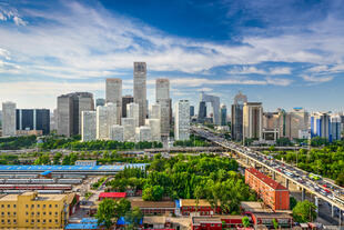 Skyline von Peking