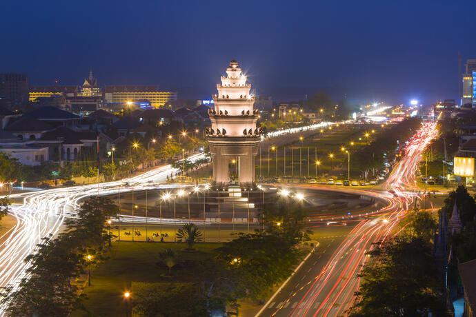 Unabhängigkeitsmonument Phnom Penh