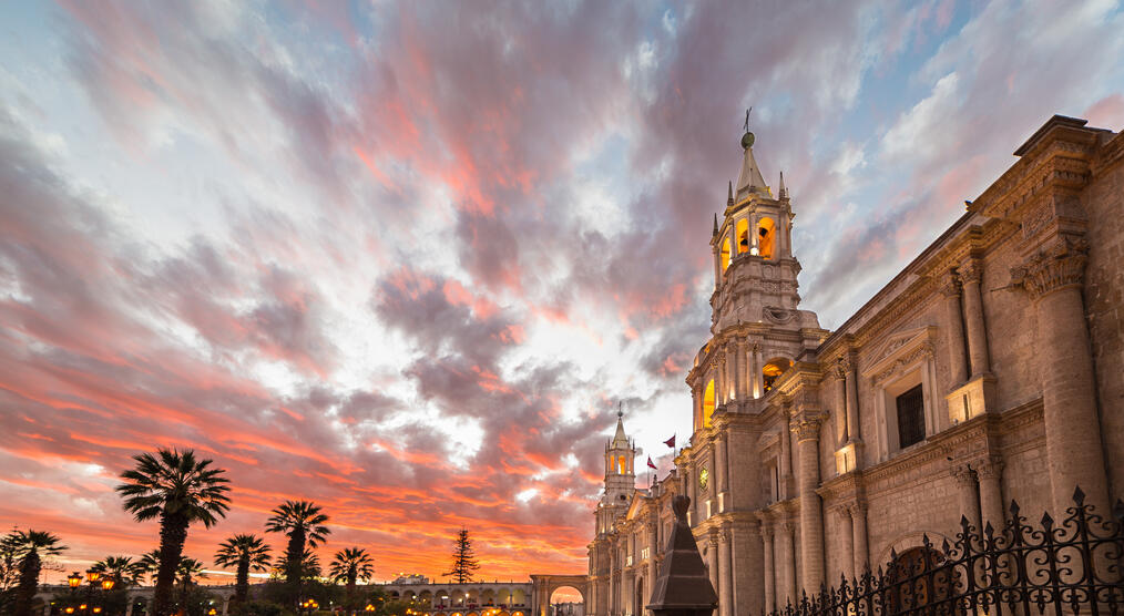 Kathedrale am Plaza de Armas