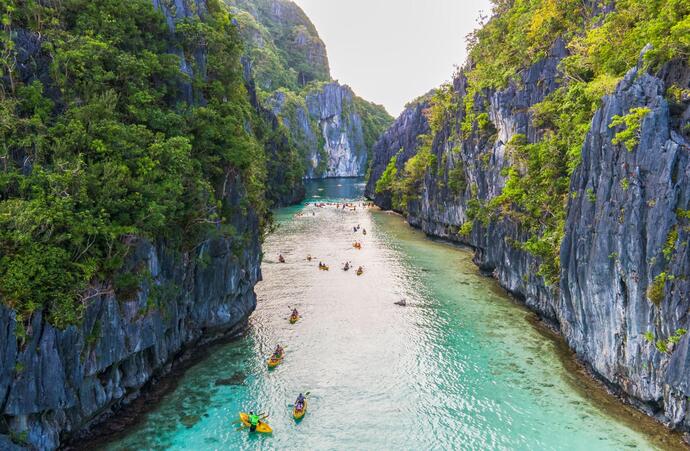 Große Lagune von El Nido (Palawan)