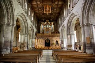 St. Davids Kathedrale von innen