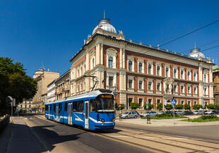 Tram in Krakau