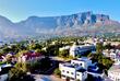 Blick von der Terasse auf den Tafelberg