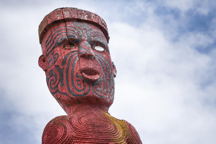 Maori Statue