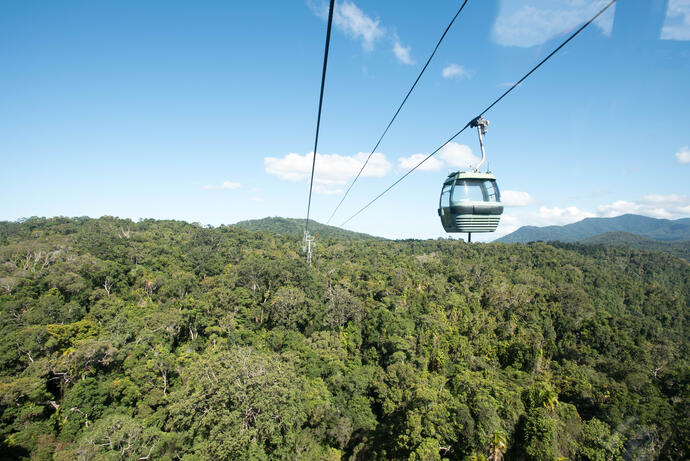 Seilbahn in Kuranda 