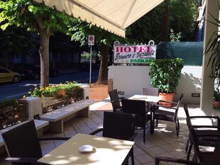 Terrasse des Hotels