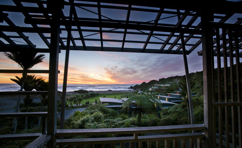 Ausblick vom Punakaiki Resort