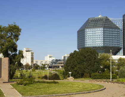 Nationalbibliothek und Umgebung