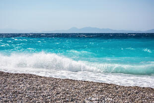 Strand von Rhodos-Stadt